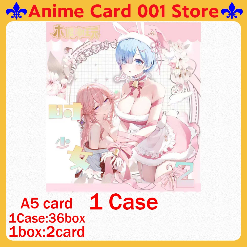 2025New Times Girls Goddess Story A5 Размер Коллекционные карты Аниме Хобби Waifu Doujin Booster Box Редкая карта Игрушка в подарок
2025New Times Girls Goddess Story A5 Размер Коллекционные карты Аниме Хобби Waifu Doujin Booster Box Редкая карта Игрушка в подарок