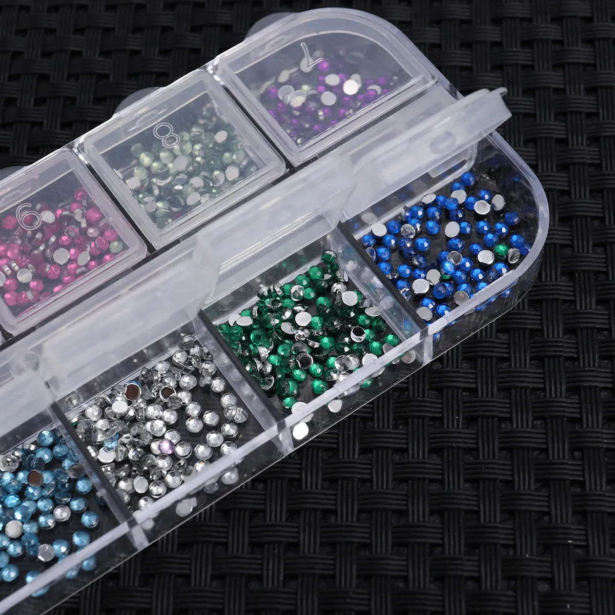 2 .0mm Colorful Rhinestone for Nail Kit Crystal Rhinestones Nails Clear Stickers
2 .0mm Colorful Rhinestone for Nail Kit Crystal Rhinestones Nails Clear Stickers