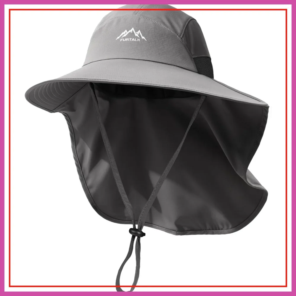 Sun Hats for Men Women Fishing Hat with Neck Flap Chin Strap UPF 80+ Wide Brim Hiking Safari Summer Hats
Sun Hats for Men Women Fishing Hat with Neck Flap Chin Strap UPF 80+ Wide Brim Hiking Safari Summer Hats