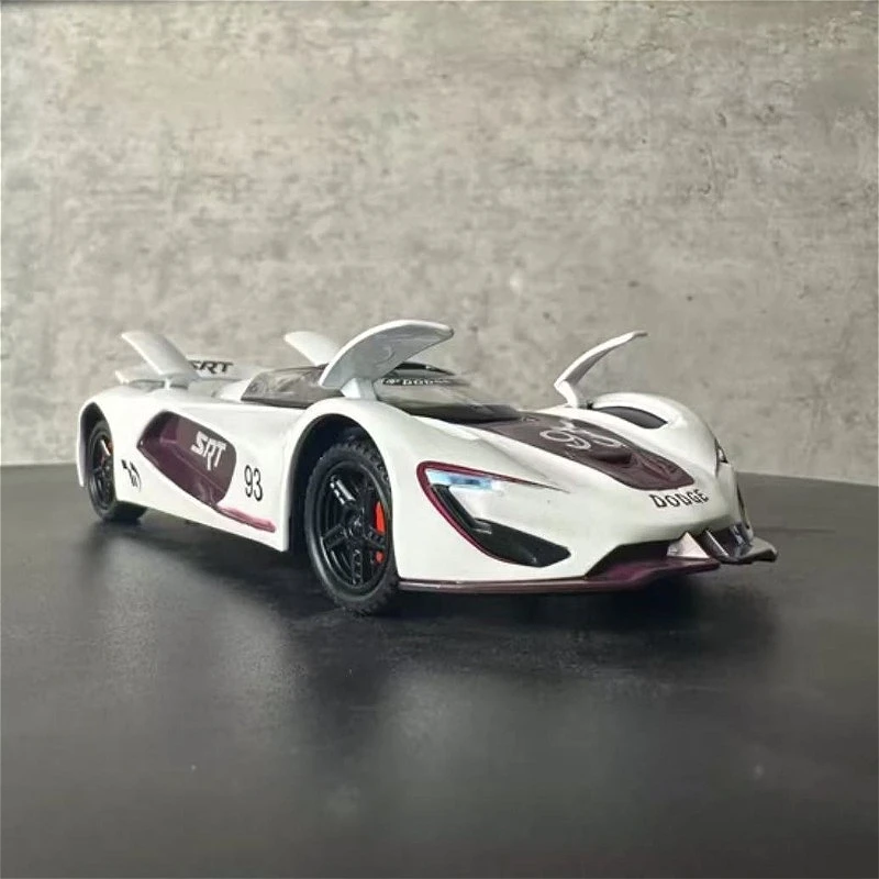 1:32 Dodge SRT Battle Axe, модель суперкара из сплава, трековое издание, световой возврат, изысканный орнамент, игрушка для мальчика
1:32 Dodge SRT Battle Axe, модель суперкара из сплава, трековое издание, световой возврат, изысканный орнамент, игрушка для мальчика