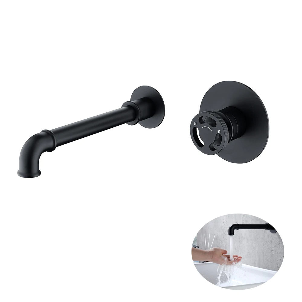 Retro Black Bathroom Faucet Tap Industrial Retro Style 1 Hole Modern Faucet Brass Basin Mixer Tolit Wash-Basin Deck Mounted
Retro Black Bathroom Faucet Tap Industrial Retro Style 1 Hole Modern Faucet Brass Basin Mixer Tolit Wash-Basin Deck Mounted