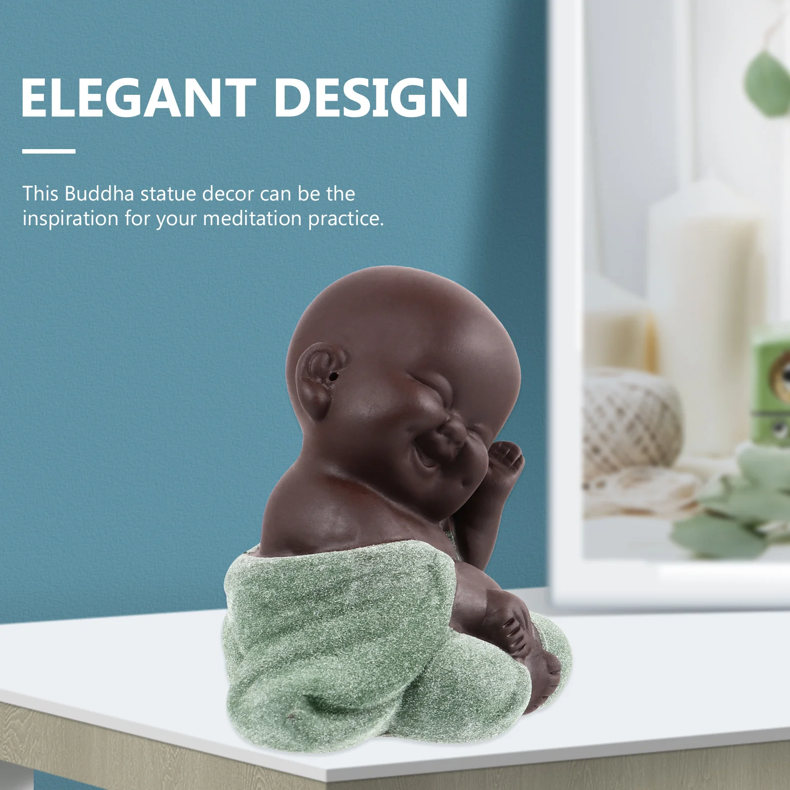 4Pcs Smiling Maitreya Buddha Meditation Ornament Home Desk Decoration Long-Lasting Vivid Appearance Gift Idea Buddha Decoration
4Pcs Smiling Maitreya Buddha Meditation Ornament Home Desk Decoration Long-Lasting Vivid Appearance Gift Idea Buddha Decoration