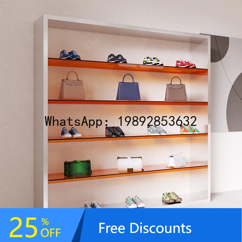 Display Rack Clothing Store Multi-Functional Storage Shoe Display Cabinet Boutique Store
Display Rack Clothing Store Multi-Functional Storage Shoe Display Cabinet Boutique Store