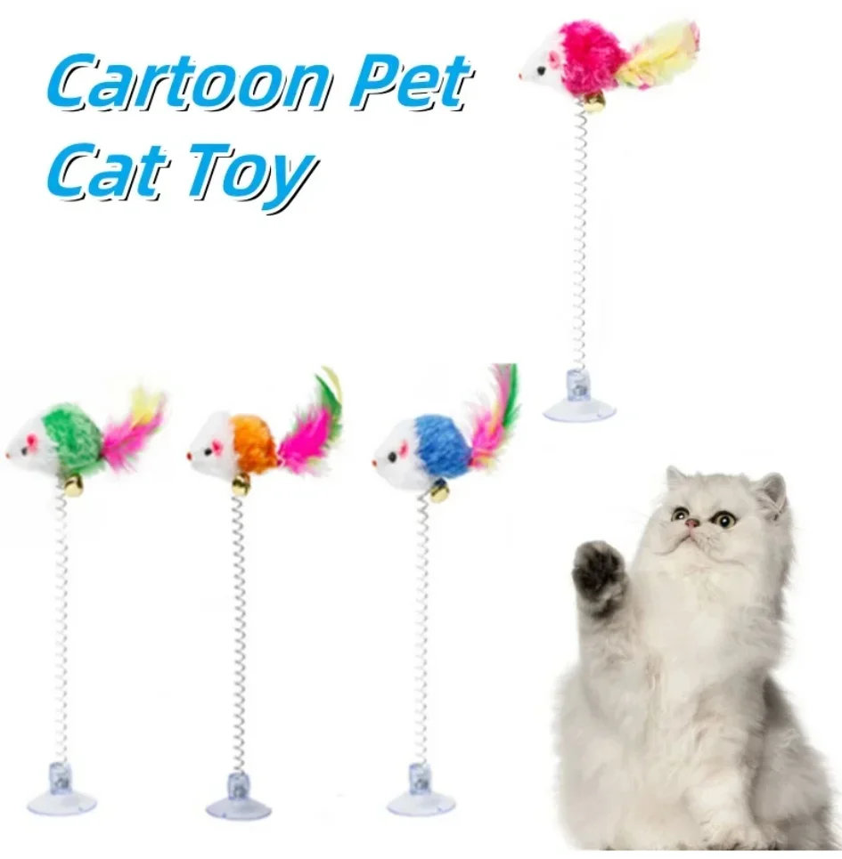 Cartoon Pet Cat Toy Stick Feather Rod Mouse Toy with Mini Bell Cat Catcher Teaser Interactive Cat Toy Kitten игрушки для кошек
Cartoon Pet Cat Toy Stick Feather Rod Mouse Toy with Mini Bell Cat Catcher Teaser Interactive Cat Toy Kitten игрушки для кошек