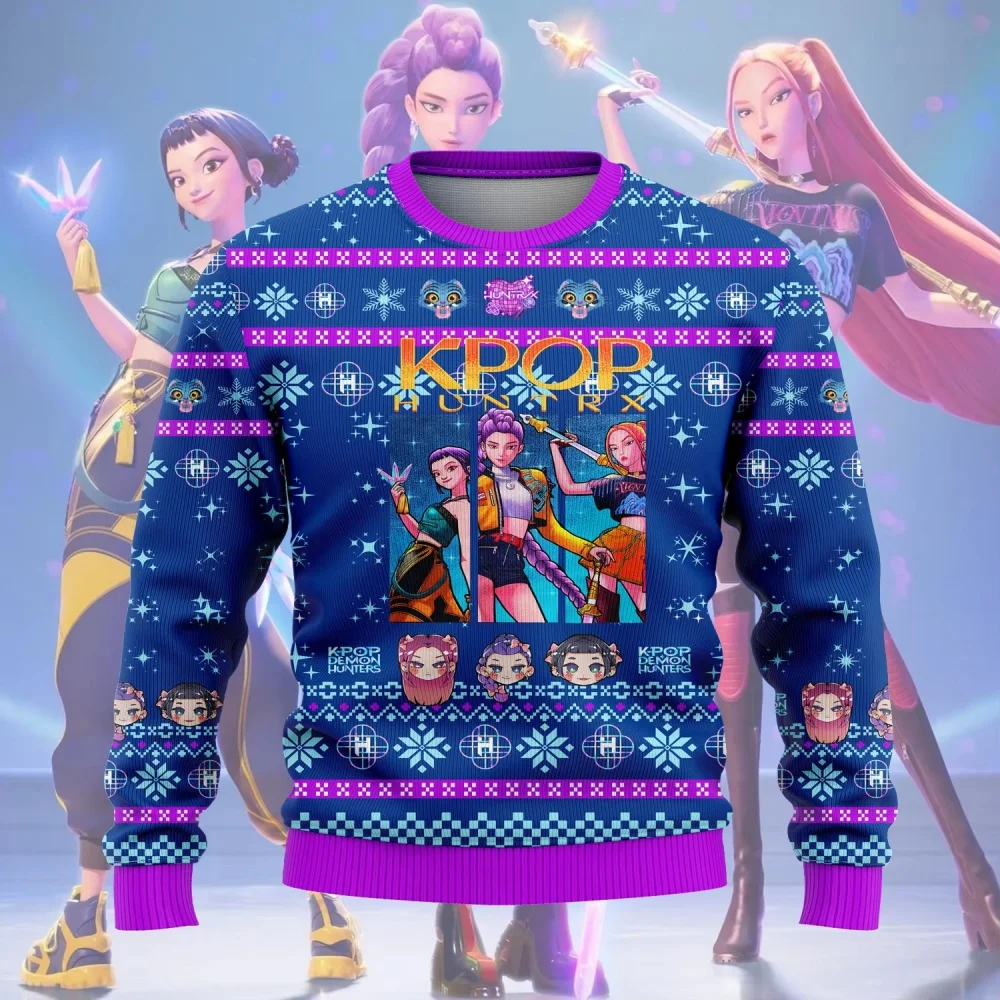 Popular Korean Anime Elements, Sweet and Cool Christmas Party, Oversized Women's Adult Autumn and Winter Round Neck Sweatshirt
Popular Korean Anime Elements, Sweet and Cool Christmas Party, Oversized Women's Adult Autumn and Winter Round Neck Sweatshirt