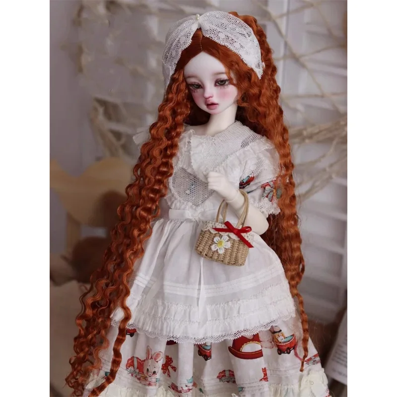 BJD Doll wig suitable for 1/4 1/3 Blythe size long curly hair/Cornwhisk roll imitation mohair super long seaweed hair
BJD Doll wig suitable for 1/4 1/3 Blythe size long curly hair/Cornwhisk roll imitation mohair super long seaweed hair