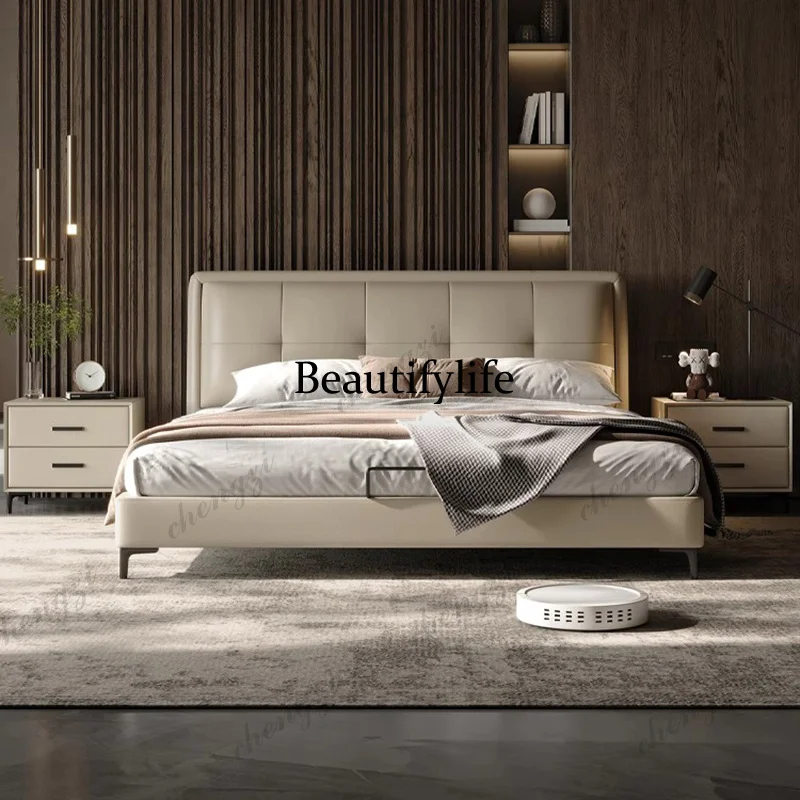 K182 Design Bedroom Bed Frame Multifunctional Luxury Modern Sleeping Massage Bed Mobile Muebles Lounge Suite Furniture
K182 Design Bedroom Bed Frame Multifunctional Luxury Modern Sleeping Massage Bed Mobile Muebles Lounge Suite Furniture