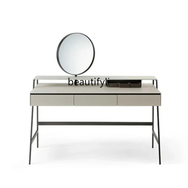 xxSimple and Light Luxury Dressing Table Nordic Modern Quality Bedroom Dressing Room Rotating Mirror Makeup Table
xxSimple and Light Luxury Dressing Table Nordic Modern Quality Bedroom Dressing Room Rotating Mirror Makeup Table