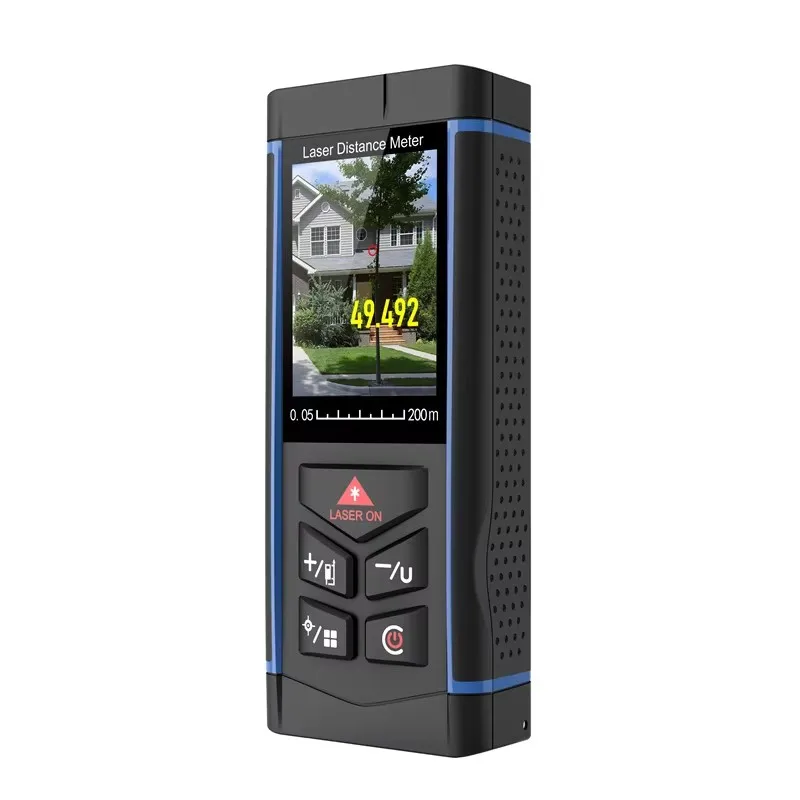 Outdoor Color Screen Laser Rangefinder Distance Meter USB 200M Long Distance Digital Laser Measure Distance Meter
Outdoor Color Screen Laser Rangefinder Distance Meter USB 200M Long Distance Digital Laser Measure Distance Meter