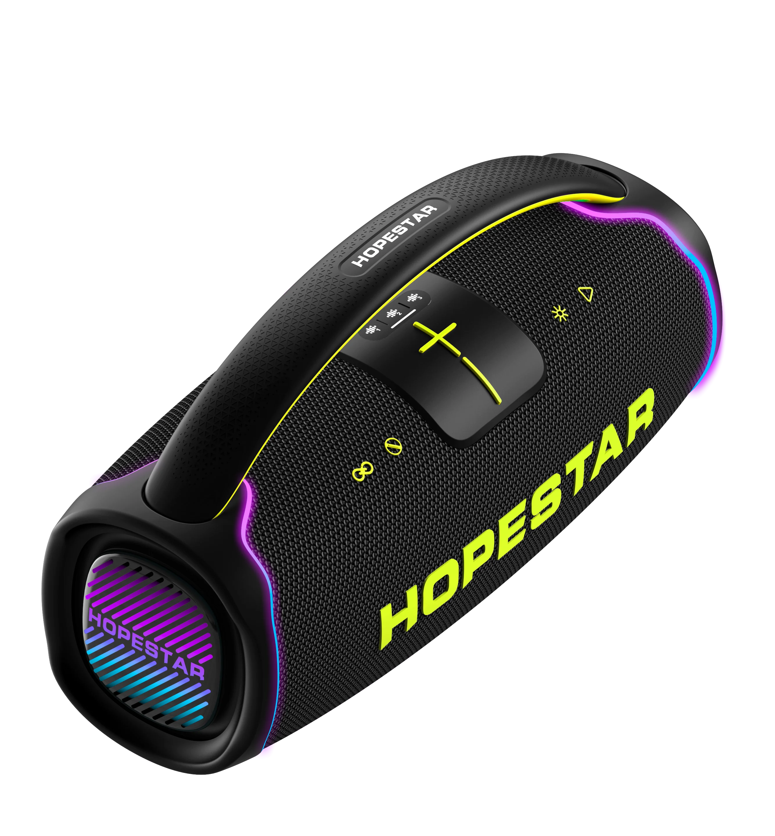 HOPE STAR A65 300W Portable Party Box Outdoor Wireless Speaker Super Bass with Lights, IPX6, TWS, U-Disk, TF, AUX, Karaoke
HOPE STAR A65 300W Portable Party Box Outdoor Wireless Speaker Super Bass with Lights, IPX6, TWS, U-Disk, TF, AUX, Karaoke