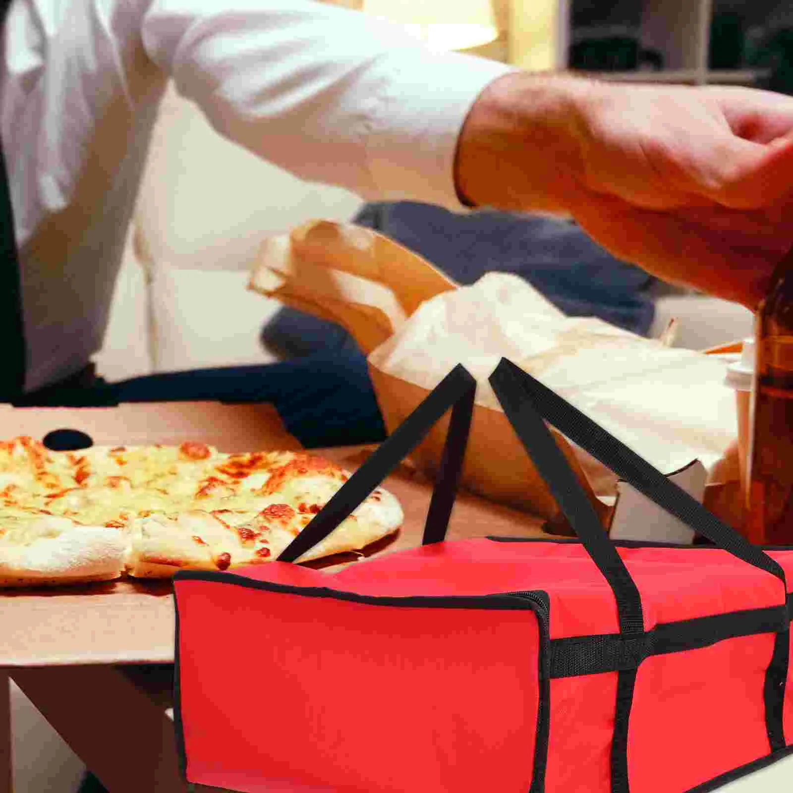 Pizza Bag for Door Dash Insulated Tote Bags Cooler Travel Leftover Red Food Delivery Zipzz
Pizza Bag for Door Dash Insulated Tote Bags Cooler Travel Leftover Red Food Delivery Zipzz