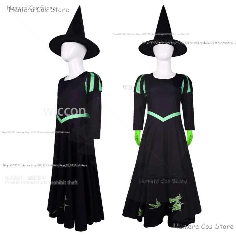 Anime Wicked Glinda Elphaba Cosplay Costume Witch Dress Pink Black Hat Magic Uniform Cos For Halloween Christmas Customized
Anime Wicked Glinda Elphaba Cosplay Costume Witch Dress Pink Black Hat Magic Uniform Cos For Halloween Christmas Customized