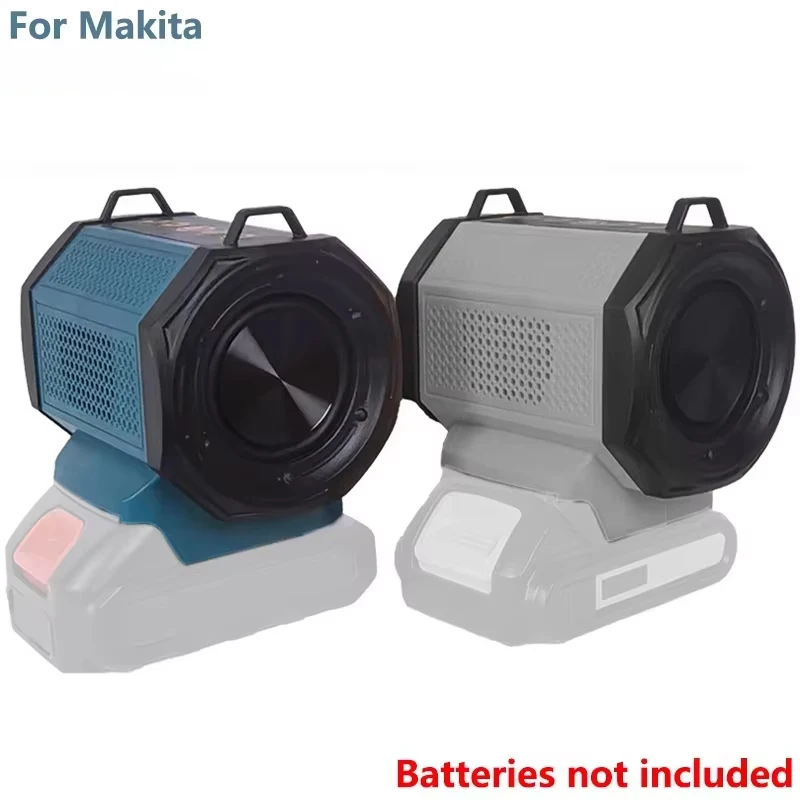 Bluetooth Speaker Replacement for Dewalt/Makita18V Battery With USB Type-C Port Small Speaker for Jobsites Home and Party
Bluetooth Speaker Replacement for Dewalt/Makita18V Battery With USB Type-C Port Small Speaker for Jobsites Home and Party