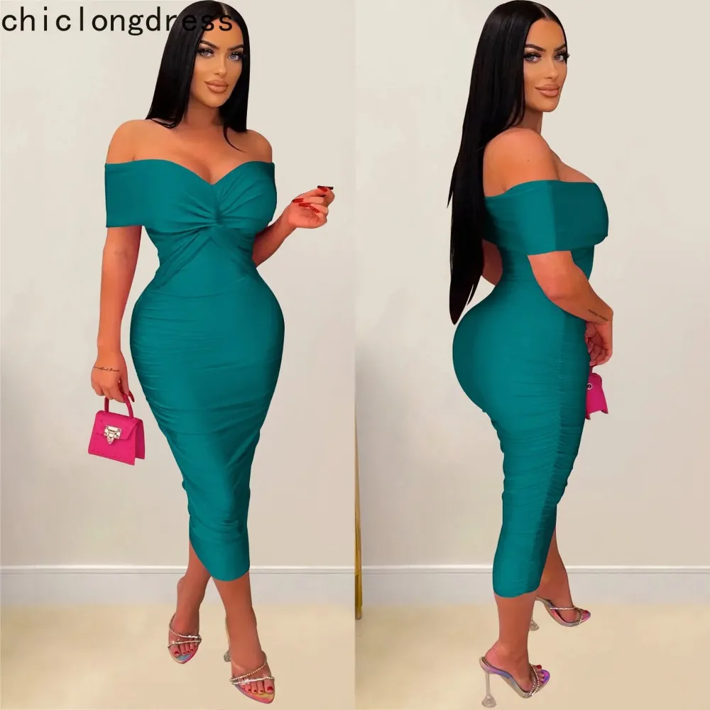 Women's Sexy Off Shoulder Slim Dress, Elegant Solid Slash Neck, Short Sleeve, Pleated Party Dress, Spring, Summer Fashion, 2022
Women's Sexy Off Shoulder Slim Dress, Elegant Solid Slash Neck, Short Sleeve, Pleated Party Dress, Spring, Summer Fashion, 2022