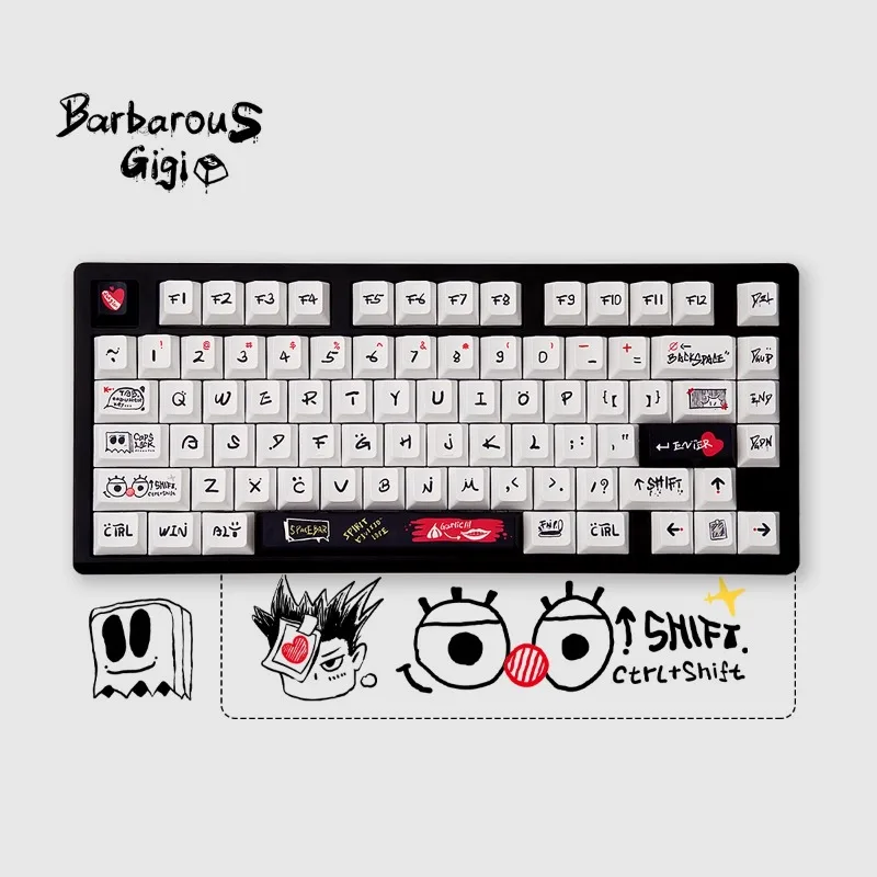 Persona World Theme Original Key Caps Set 136 Keys PBT Material Dye Sublimation Cherry Profile Keycaps for Mechanical Keyboard
Persona World Theme Original Key Caps Set 136 Keys PBT Material Dye Sublimation Cherry Profile Keycaps for Mechanical Keyboard