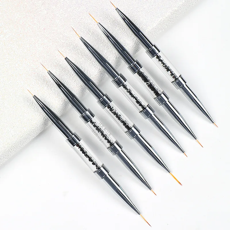 1 шт. ультратонкие кисти для фототерапии ногтей, двойные головки, резьба по цветку, ручка для рисования лаком для ногтей, клейкая кисть, маникюрные инструменты 
1 шт. ультратонкие кисти для фототерапии ногтей, двойные головки, резьба по цветку, ручка для рисования лаком для ногтей, клейкая кисть, маникюрные инструменты