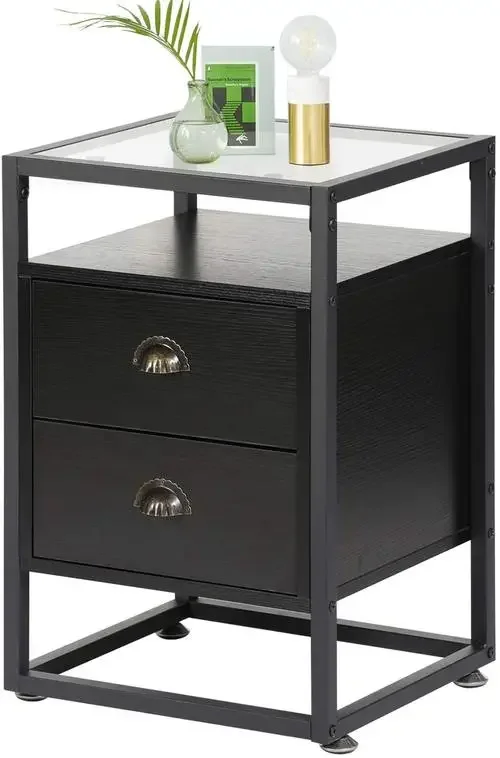 Furniture Sturdy Frame Metal Bedside Table Small Space Bedroom Living Room Wooden Bedside Table Bedside
Furniture Sturdy Frame Metal Bedside Table Small Space Bedroom Living Room Wooden Bedside Table Bedside