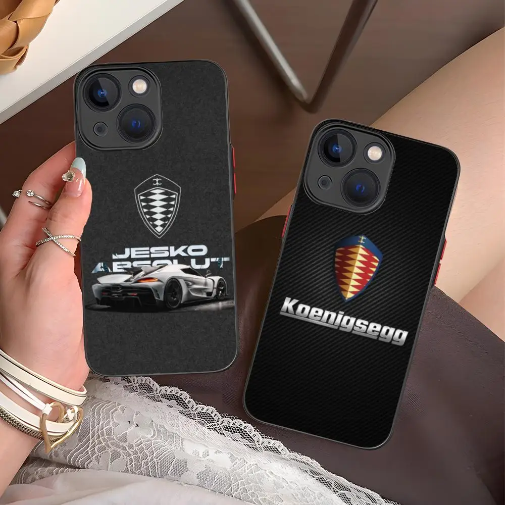Чехол для телефона Pretty K-Koenigsegg для iPhone 16, 15, 14, 13, 12, 11 X XR XS 8 7 Pro Max Plus Mini, полупрозрачный силиконовый чехол для мобильных телефонов 
Чехол для телефона Pretty K-Koenigsegg для iPhone 16, 15, 14, 13, 12, 11 X XR XS 8 7 Pro Max Plus Mini, полупрозрачный силиконовый чехол для мобильных телефонов