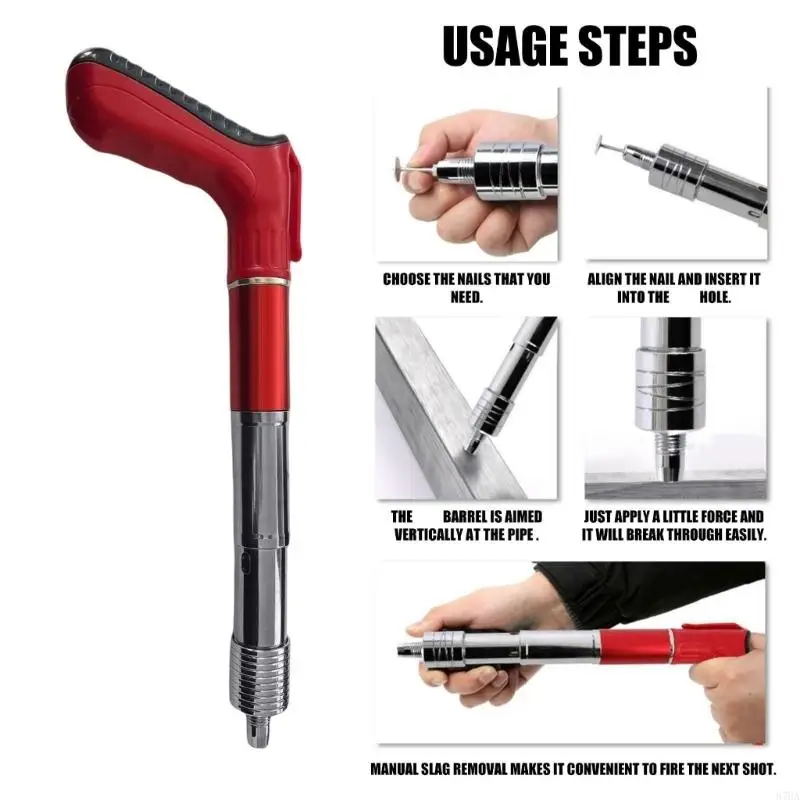 Metal Construction Fastening Tool With 5 Speed Levels For Concrete And Metal Applications 87HA
Metal Construction Fastening Tool With 5 Speed Levels For Concrete And Metal Applications 87HA