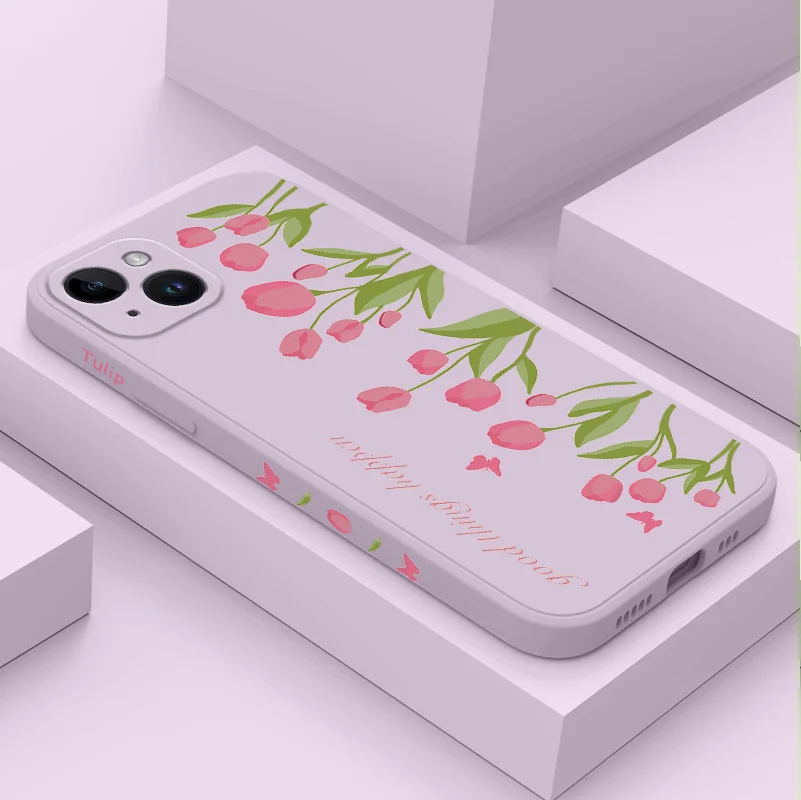 Tulip Bush Phone Case For iPhone 16E 15 14 13 12 11 X XR XS SE2 SE2020 8 7 6 6S Plus Pro Max Mini Silicone Cover
Tulip Bush Phone Case For iPhone 16E 15 14 13 12 11 X XR XS SE2 SE2020 8 7 6 6S Plus Pro Max Mini Silicone Cover