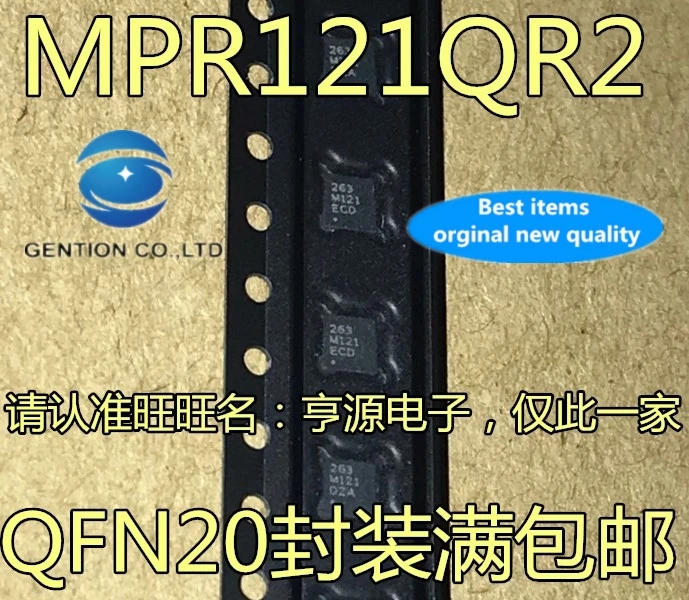 5 шт. MPR121QR2 шелкография 263 M121 MPR121 QFN20 чип сенсорного датчика в наличии 100% новый и оригинальный
5 шт. MPR121QR2 шелкография 263 M121 MPR121 QFN20 чип сенсорного датчика в наличии 100% новый и оригинальный