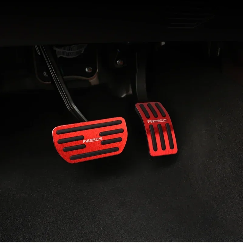 Для Tank 300 педаль акселератора и тормоза противоскользящая педаль из алюминиевого сплава внутренняя отделка и модификация специальные автомобильные аксессуары
Для Tank 300 педаль акселератора и тормоза противоскользящая педаль из алюминиевого сплава внутренняя отделка и модификация специальные автомобильные аксессуары