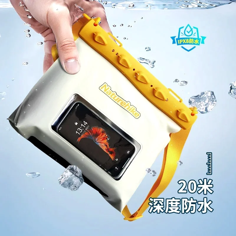 Naturehike IPX8 Multifunctional Waterproof Bag Mobile Phone Travel Large Capacity 20M Deep Waterproof Shoulder Bag
Naturehike IPX8 Multifunctional Waterproof Bag Mobile Phone Travel Large Capacity 20M Deep Waterproof Shoulder Bag