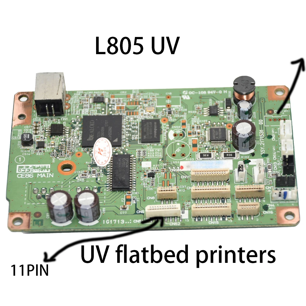 100% протестированная материнская плата для принтера Epson L805, материнская плата L805
100% протестированная материнская плата для принтера Epson L805, материнская плата L805