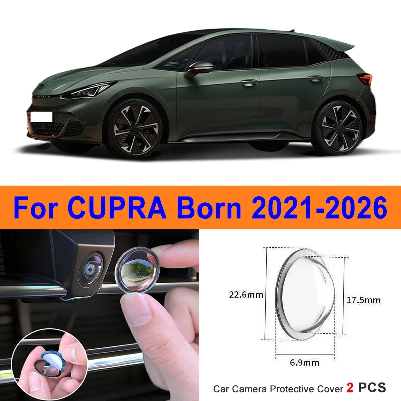 360 Reverse Image Car Camera Cover Anti-Scratch PC Lens Protector Stickers For CUPRA Born 2021-2026 2Pcs
360 Reverse Image Car Camera Cover Anti-Scratch PC Lens Protector Stickers For CUPRA Born 2021-2026 2Pcs