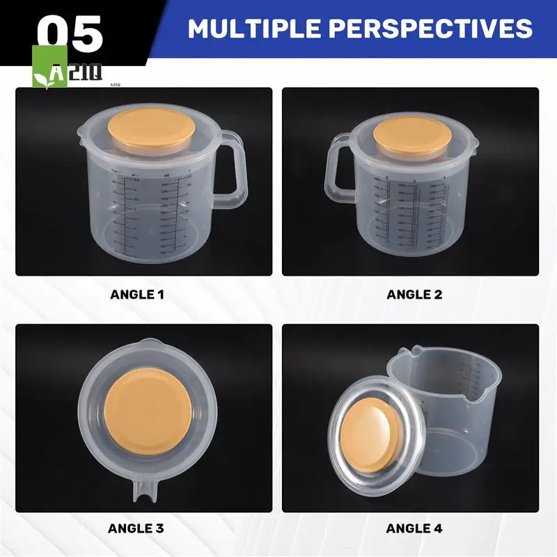 A21Q -Plastic Ounce Measuring Cups And Mixing Pitcher For Baking With Lid Liquid Measuring Jugs/Jar In Ml With Splash Guard
A21Q -Plastic Ounce Measuring Cups And Mixing Pitcher For Baking With Lid Liquid Measuring Jugs/Jar In Ml With Splash Guard