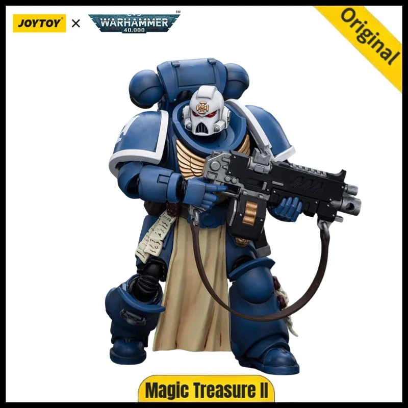 【JOYTOY】Warhammer 40K 1/18 Action Figure Ultramarines Sternguard Veteran with Auto Bolt Rifle H121mm
【JOYTOY】Warhammer 40K 1/18 Action Figure Ultramarines Sternguard Veteran with Auto Bolt Rifle H121mm