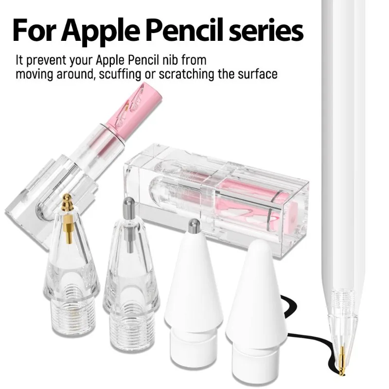Replacement Pencil Tips for Apple Pencil 1/2/3th Apple Pencil Pro 2B Soft Nibs for IPad Pro
Replacement Pencil Tips for Apple Pencil 1/2/3th Apple Pencil Pro 2B Soft Nibs for IPad Pro