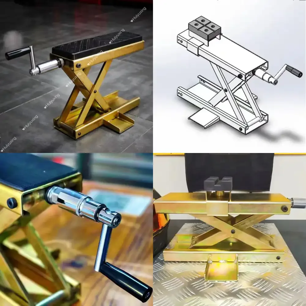Easy to Move Motorcycle Deck Scissor Lift Motor Park Jack Portable Deck Motorcycle Center Stand 500Kg / 1100lbs
Easy to Move Motorcycle Deck Scissor Lift Motor Park Jack Portable Deck Motorcycle Center Stand 500Kg / 1100lbs