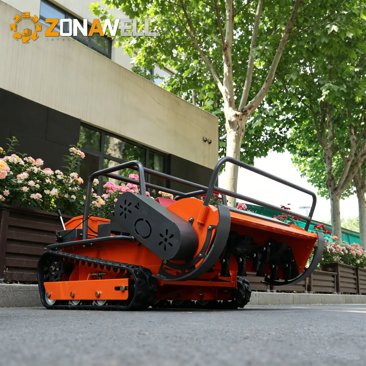 430KG ZNW‑800Y RC Raupenmäher mit 800mm Schnittbreite | 60° Steilhänge | All‑Terrain Rasentrimmer | CE‑zertifizierter Heavy‑Duty
430KG ZNW‑800Y RC Raupenmäher mit 800mm Schnittbreite | 60° Steilhänge | All‑Terrain Rasentrimmer | CE‑zertifizierter Heavy‑Duty