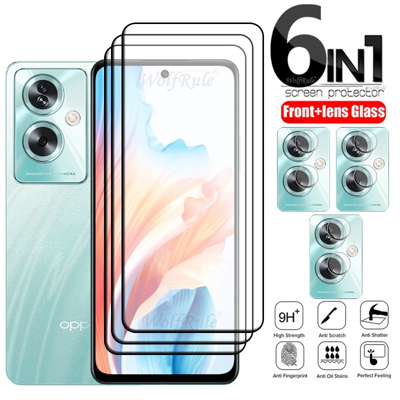 6-in-1 For OPPO A79 5G Glass For OPPO A79 Tempered Glass Protective Full Cover Glue HD 9H Screen Protector OPPO A79 Lens Glass
6-in-1 For OPPO A79 5G Glass For OPPO A79 Tempered Glass Protective Full Cover Glue HD 9H Screen Protector OPPO A79 Lens Glass