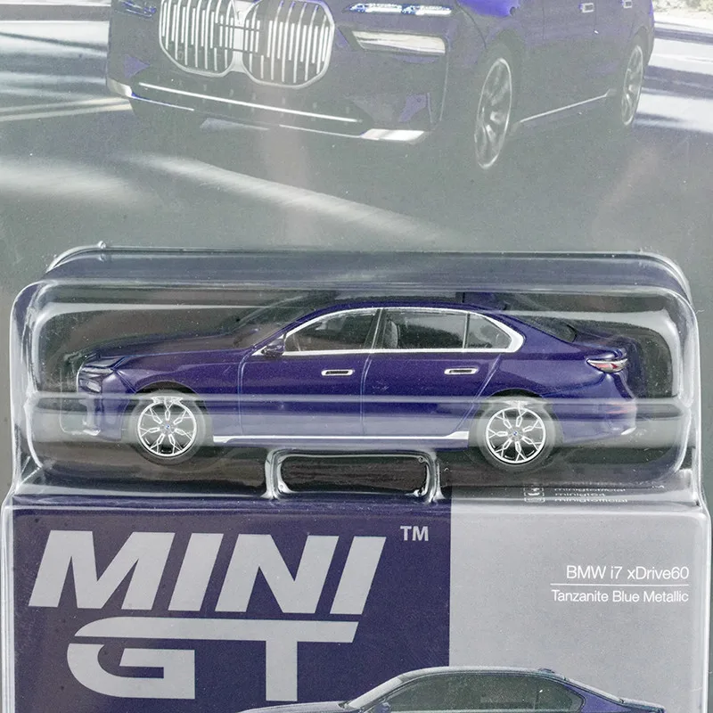 MINIGT 1:64 BMW I7 XDrive60 Tanzanite Blue Metallic Premium Alloy Die Cast Car Model Collection Gift Ornament
MINIGT 1:64 BMW I7 XDrive60 Tanzanite Blue Metallic Premium Alloy Die Cast Car Model Collection Gift Ornament
