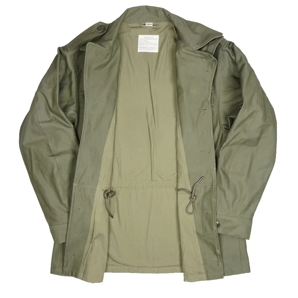 WW2 M43 Men's Outdoor Windproof Jacket American Soldier Hooded Sport Loose Cotton Tactical Green Jacket
WW2 M43 Men's Outdoor Windproof Jacket American Soldier Hooded Sport Loose Cotton Tactical Green Jacket
