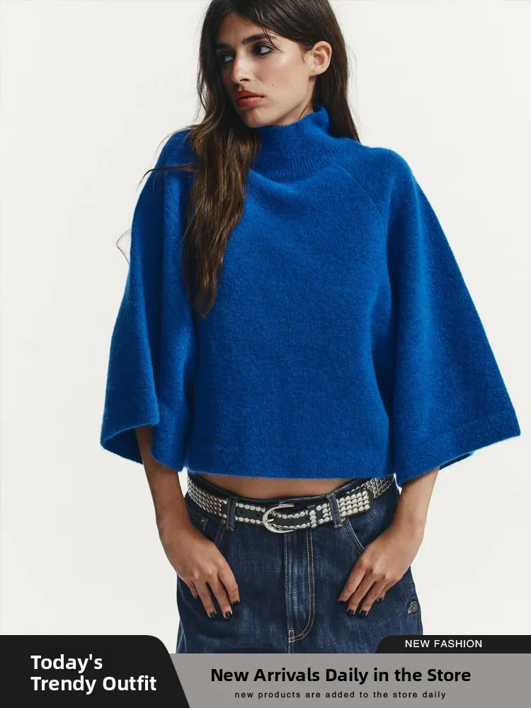 Свободный повседневный трикотаж, женский новый осенний дизайн, широкий воротник-стойка, свободный крой, удобный Sle Long Sve Crew Ne
Свободный повседневный трикотаж, женский новый осенний дизайн, широкий воротник-стойка, свободный крой, удобный Sle Long Sve Crew Ne