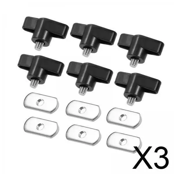 3x6 комплектов винтов для каяка, гаек, запасной комплект для водногоcraft, винты для гребного каяка
3x6 комплектов винтов для каяка, гаек, запасной комплект для водногоcraft, винты для гребного каяка