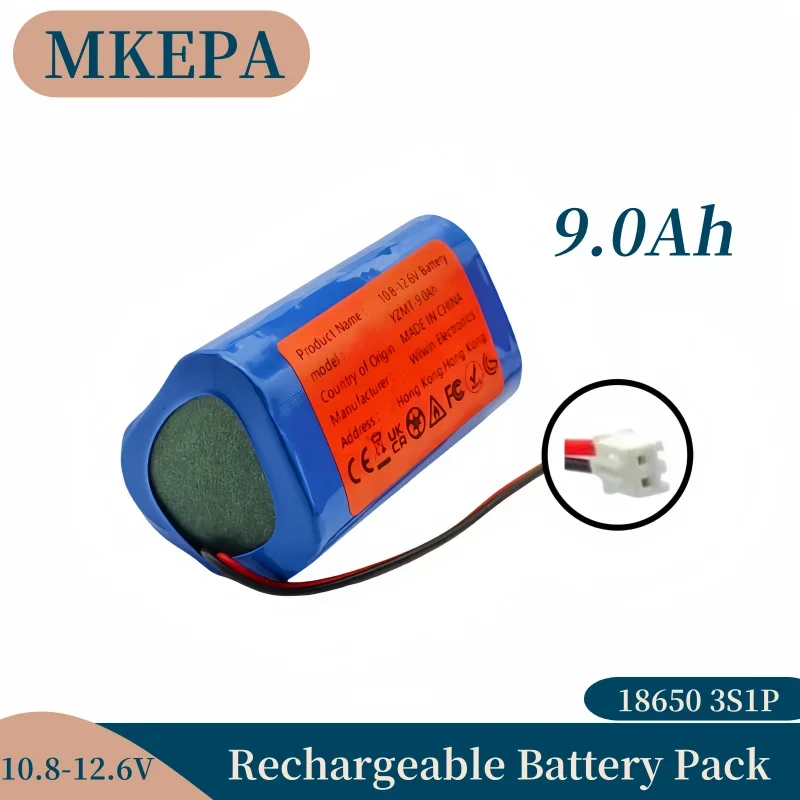 10.8V-12.6V 3S1P Battery 18650 Li-ion Battery Pack 9000mAh Backup Power Supply, CCTV, Camera, Fascia gun,lithium-ion battery
10.8V-12.6V 3S1P Battery 18650 Li-ion Battery Pack 9000mAh Backup Power Supply, CCTV, Camera, Fascia gun,lithium-ion battery