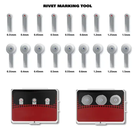 JOYSTAR Model Rivet Maker Tool with Handle for Model Hobby Craft Building Accessories Tool
