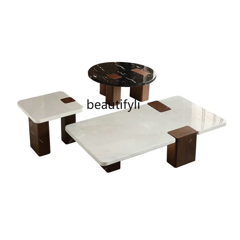 ss 25 Marble coffee table Minimalist living room Large flat square combination coffee table
ss 25 Marble coffee table Minimalist living room Large flat square combination coffee table