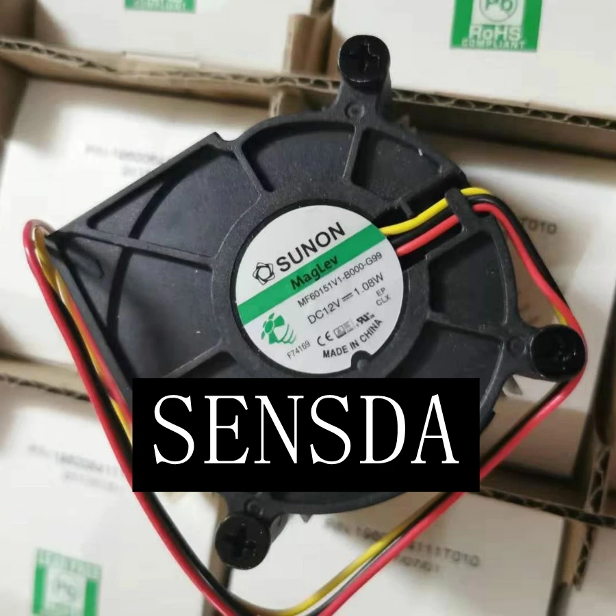 60mm Projector Blower Fan For Sunon MF60151V1-B000-G99 DC12V 1.06W 3PIN blower cooling fan
60mm Projector Blower Fan For Sunon MF60151V1-B000-G99 DC12V 1.06W 3PIN blower cooling fan