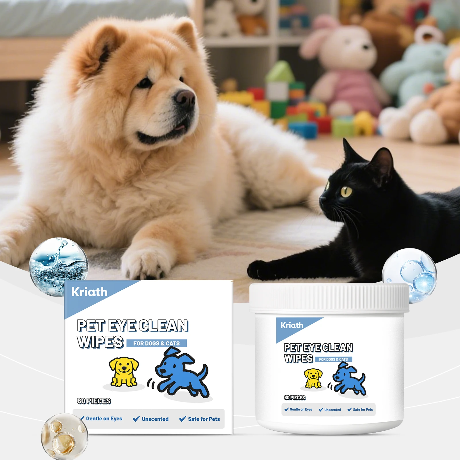 Pet Eye Cleaning Wipes Effectively Remove Tear Stains Relieve Discomfort Eliminate Odors Non Irritating Tear Stain Remover Wipes
Pet Eye Cleaning Wipes Effectively Remove Tear Stains Relieve Discomfort Eliminate Odors Non Irritating Tear Stain Remover Wipes