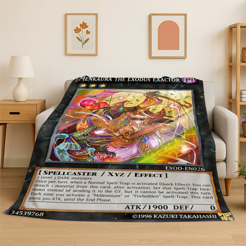 Yu-Gi-Oh Monster Card Cartoon Anime Flannel Blanket Soft Warm Throw Blanket for Bedroom Living Room Bed Travel Camping Picnic
Yu-Gi-Oh Monster Card Cartoon Anime Flannel Blanket Soft Warm Throw Blanket for Bedroom Living Room Bed Travel Camping Picnic
