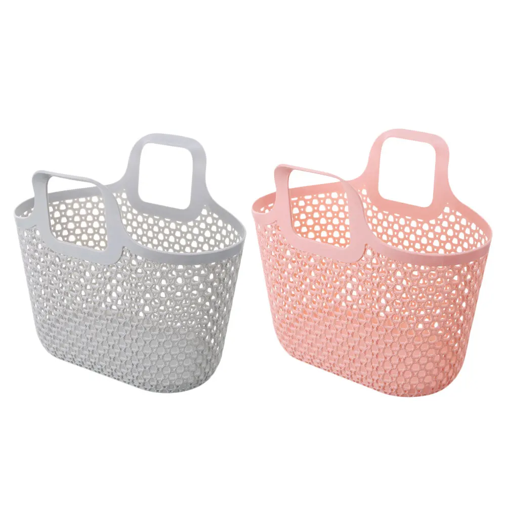 2Pcs Hollowed Bathroom Storage Basket Handheld Household Organizer Portable Plastic Toiletries Container Space Saver
2Pcs Hollowed Bathroom Storage Basket Handheld Household Organizer Portable Plastic Toiletries Container Space Saver