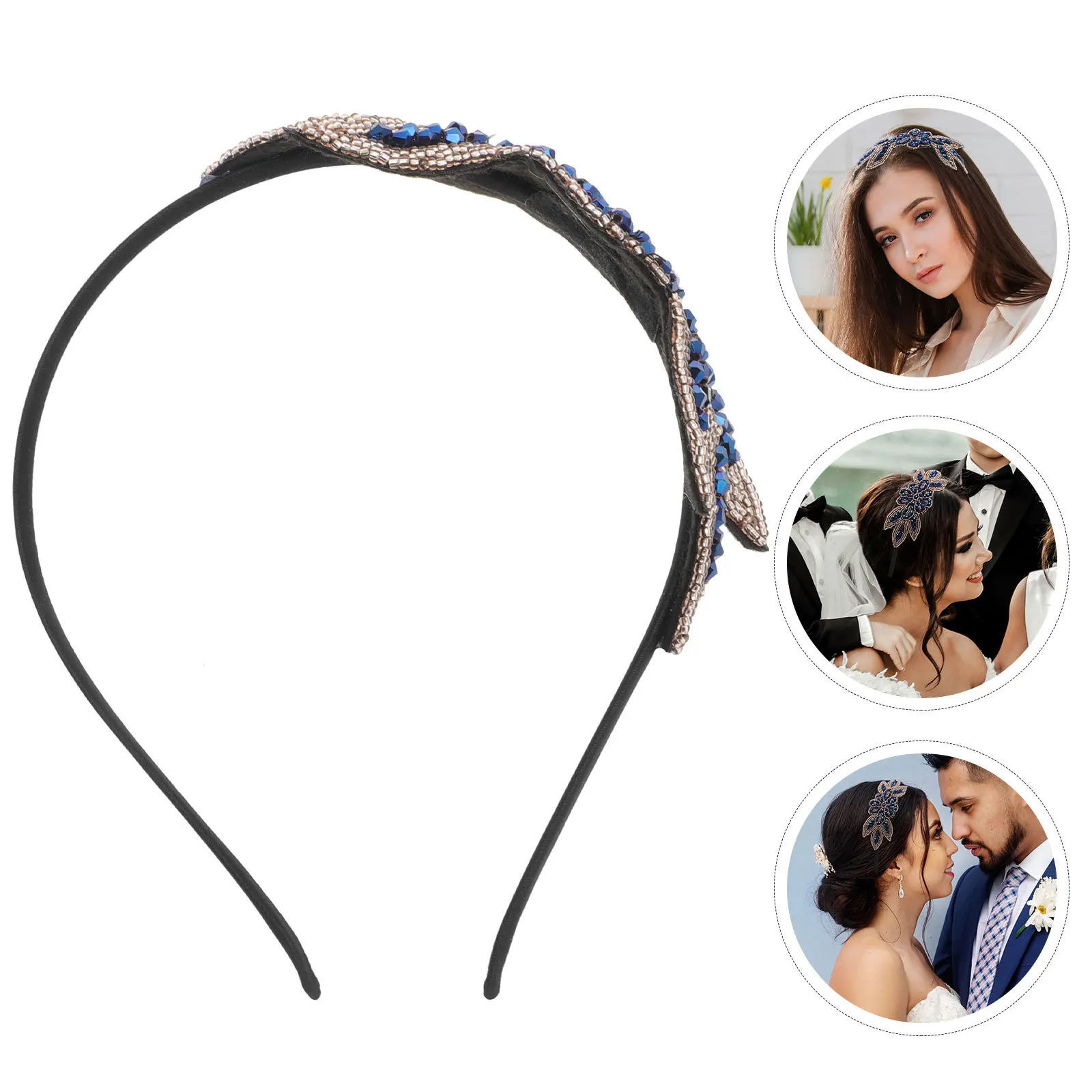 Luxury 1920S Beads Hair Accessory for Women Party Headwear Bridal Wedding Hair Hoop Shiny Retro Style Decor Party Headwear
Luxury 1920S Beads Hair Accessory for Women Party Headwear Bridal Wedding Hair Hoop Shiny Retro Style Decor Party Headwear