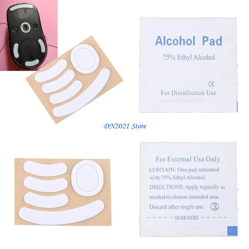 F3KE 1 Set 0.6mm Thickness White Mouse Feet Skates for G Wireless Mice
F3KE 1 Set 0.6mm Thickness White Mouse Feet Skates for G Wireless Mice