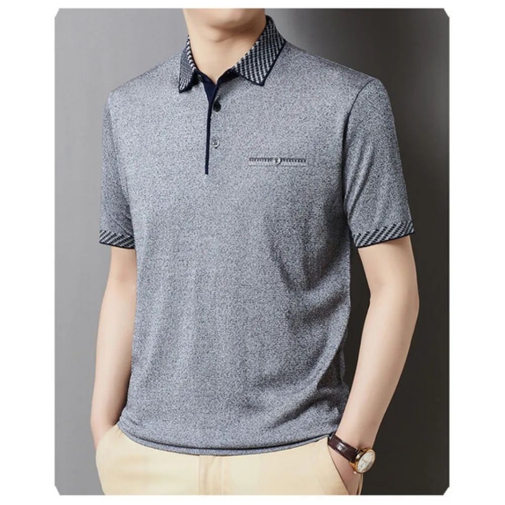 Men's Short Sleeve Knitted POLO Shirt Y2K Streetwear Casual Lightweight Summer Fashion Male T-Shirt Knitwear for Men
Men's Short Sleeve Knitted POLO Shirt Y2K Streetwear Casual Lightweight Summer Fashion Male T-Shirt Knitwear for Men