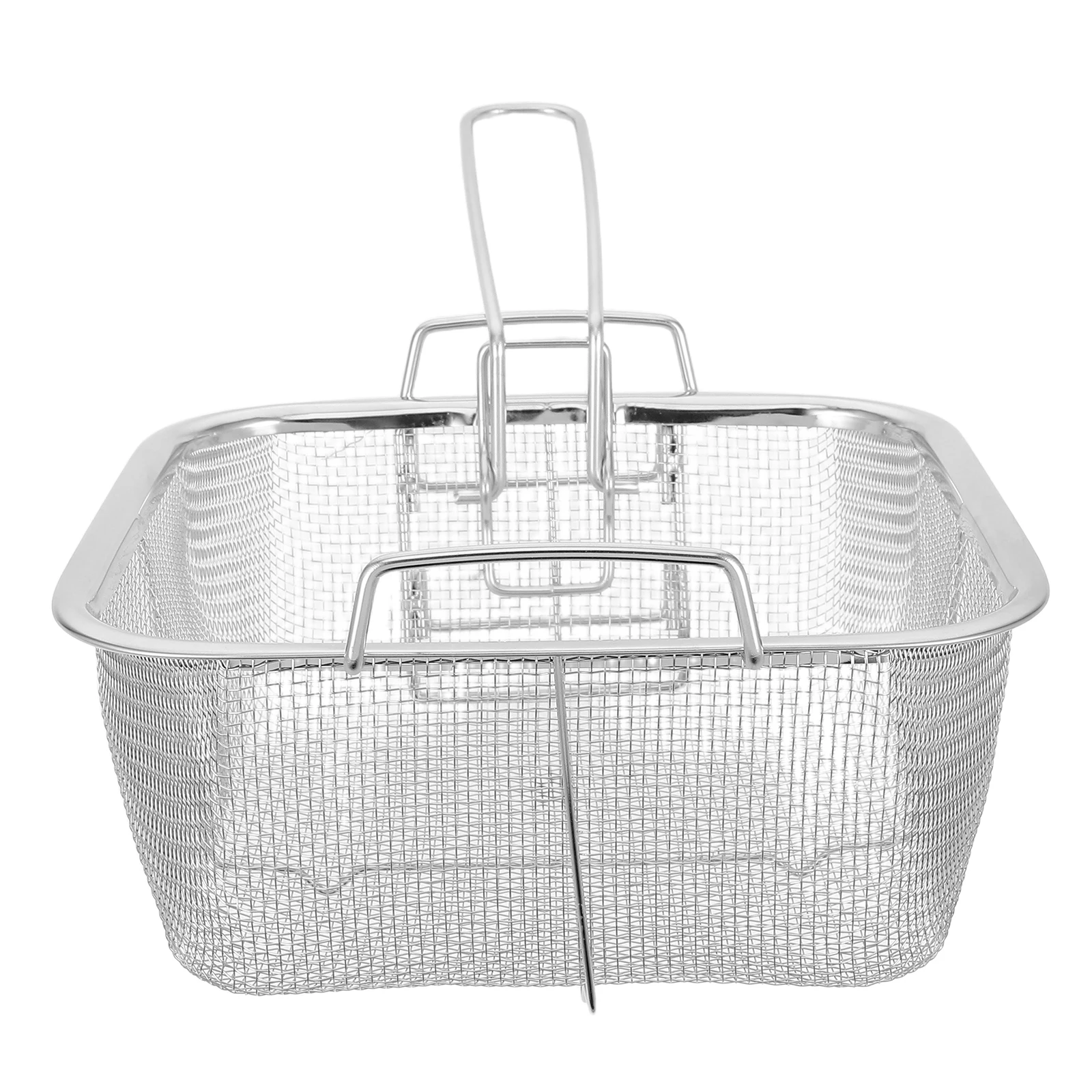 Stainless Steel Oil Fryer Basket Multifunctional Draining Basket Vegetable Washing Bowl Kitchen Sink Food Strainer Mesh Colander
Stainless Steel Oil Fryer Basket Multifunctional Draining Basket Vegetable Washing Bowl Kitchen Sink Food Strainer Mesh Colander